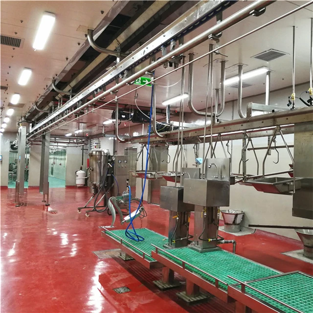 Complete Halal Islamic Sheep Slaughter Line With Machines for Sheep Meat Process
