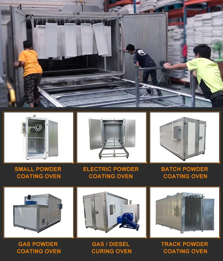 Gas Powder Coating Curing Oven