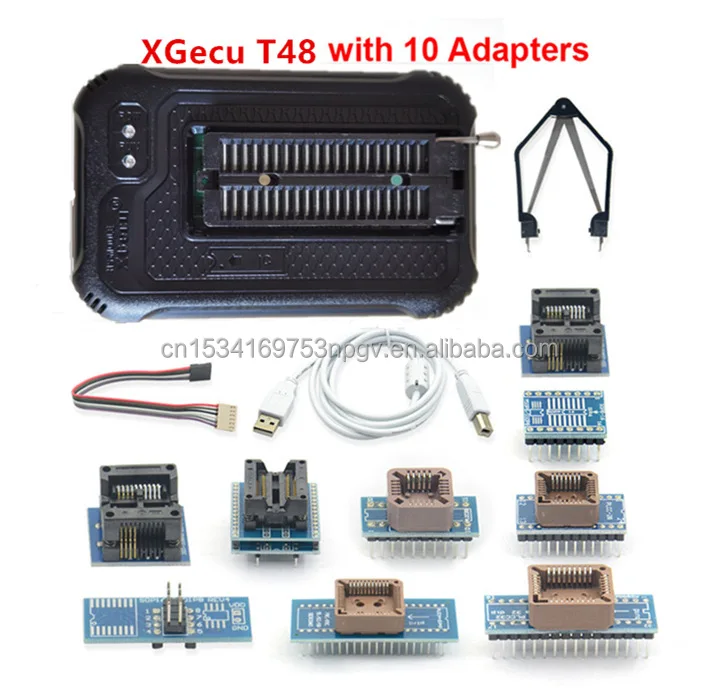 XGecu T48 Programmer TL866-3G Support 31000+ ICs for EPROM/MCU/SPI/Nor/NAND Flash/EMMC/ IC TESTER/ TL866CS TL866II Replacement