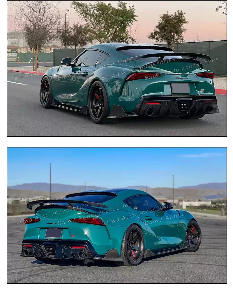 Gain Diffuser Aim-gain Style Carbon Fiber Rear Diffuser for Toyota Supra