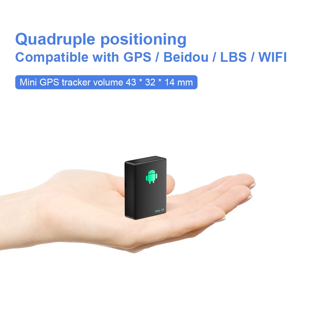 Low Price Gps Tracker Mini A8,Mini Global Real Time 4 Bands Gsm/gprs