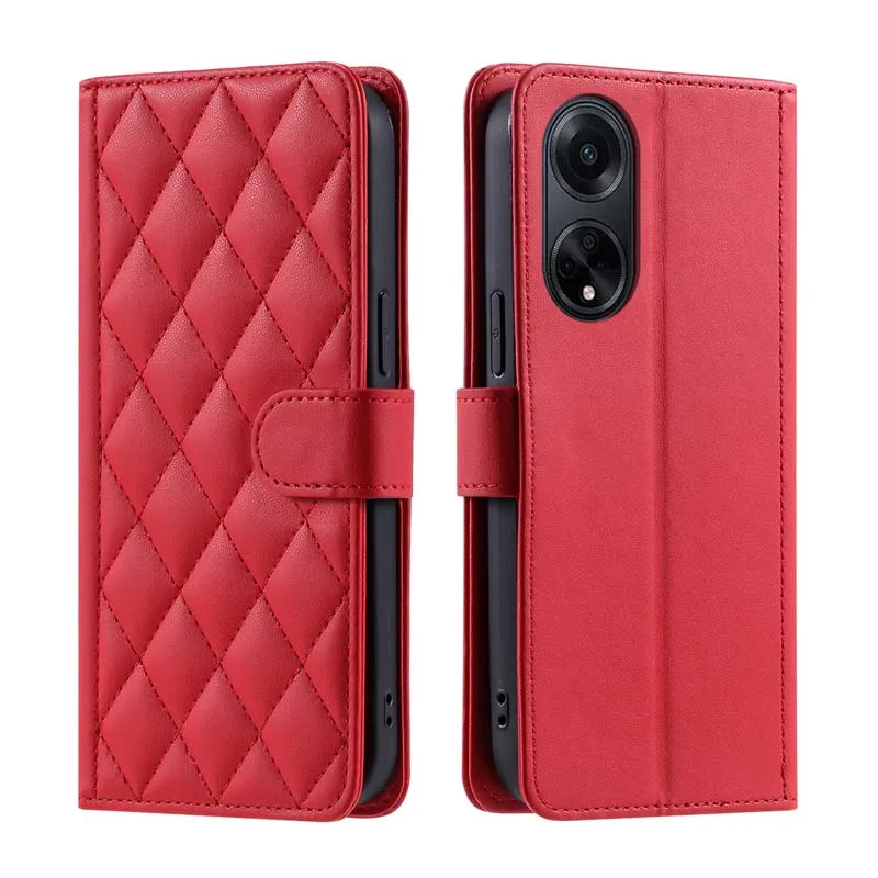 GAPlus Custodia A Portafoglio In Pelle Per OPPO A58 5G / A78 5G - Con Supporto, Chiusura Magnetica E Slot Per Carte, Nero - 3