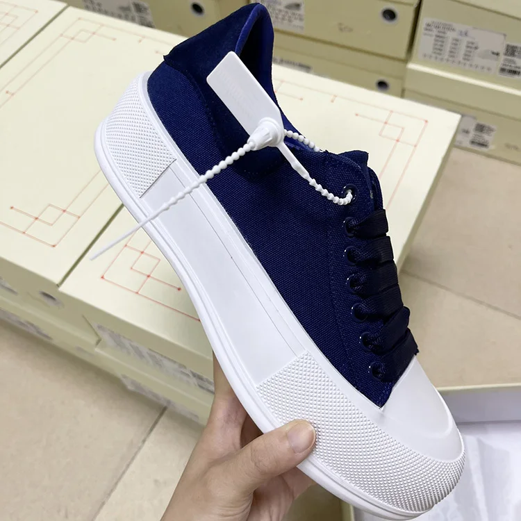 designer canvas sneakers