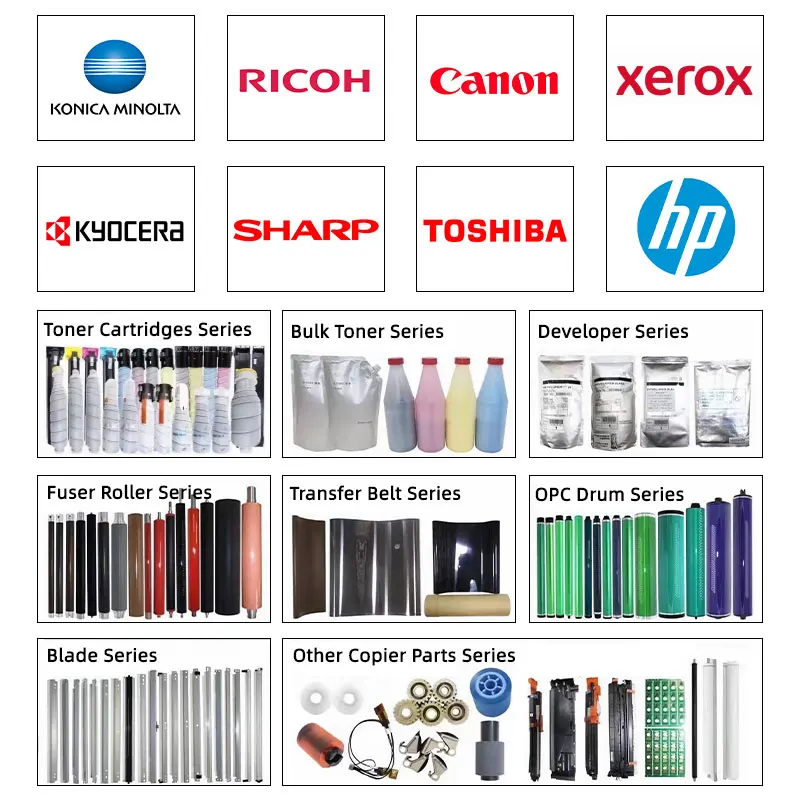 Toner Refill for Ricoh Compatible Color Toner Powder 500g