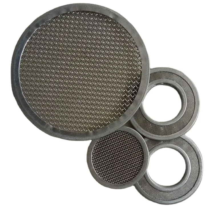 Stainless Steel Round Sheet Filter Mesh - Customized