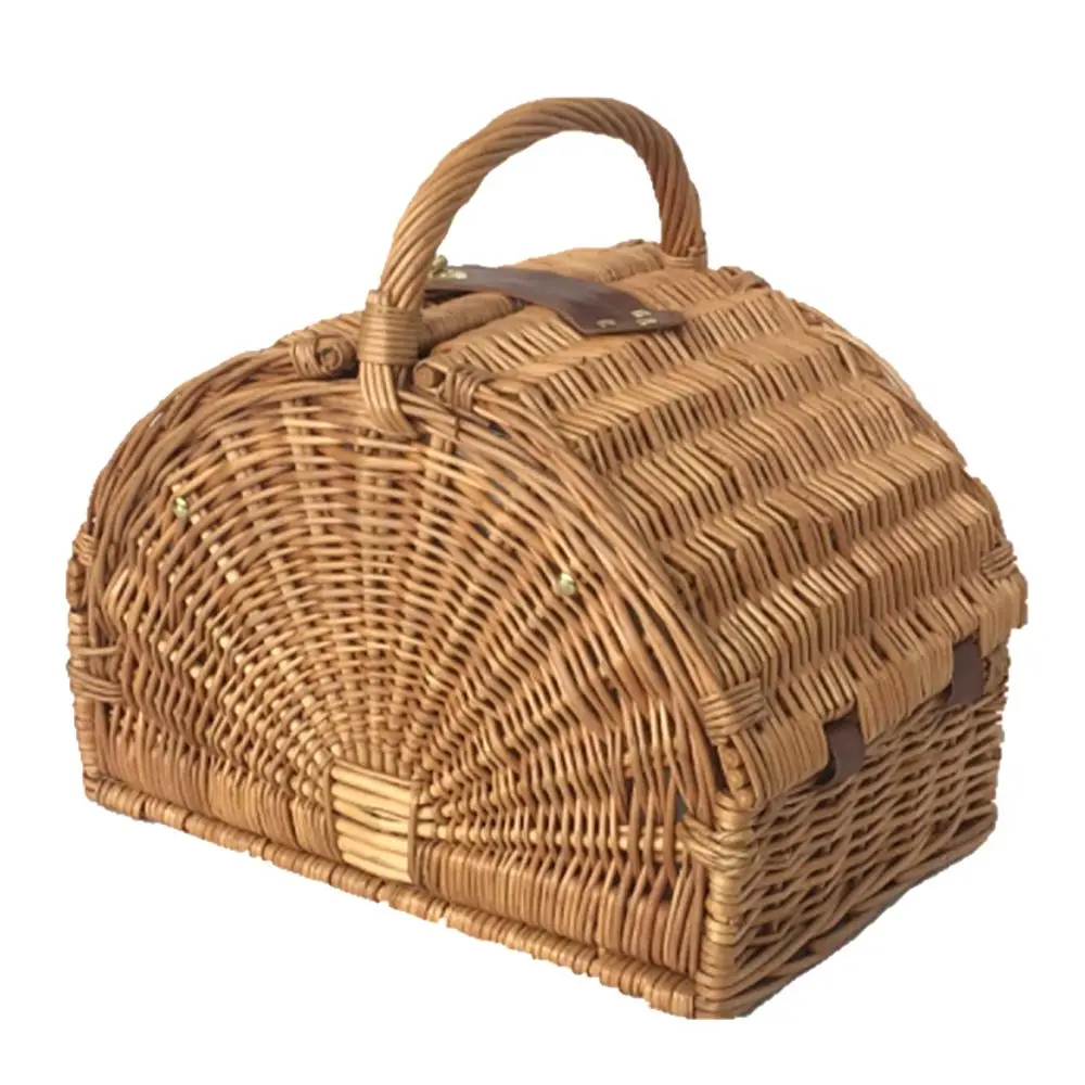 Woven Custom Wicker Picnic Basket For 4 Person Buy Picnic Basket