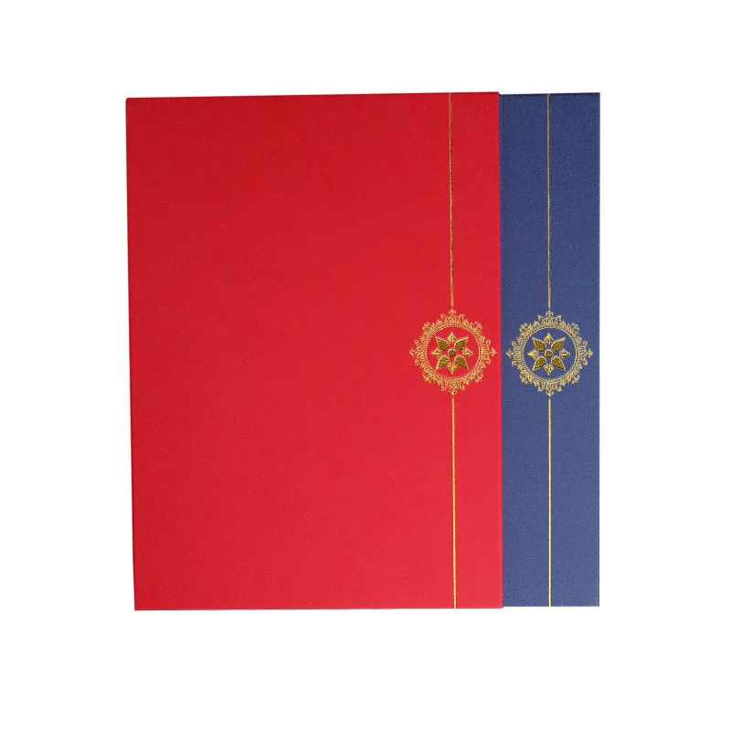Personalized Logo Cardboard Paper Degree Certificate Cover 8.5 X 11" Diploma Holders