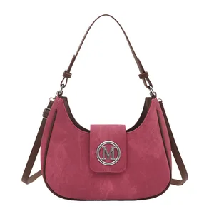 2026 Texture Design Women's handbag Casual Fashion Shoulder Bag New Light Luxury Shoulder Underarm Bag for ladies