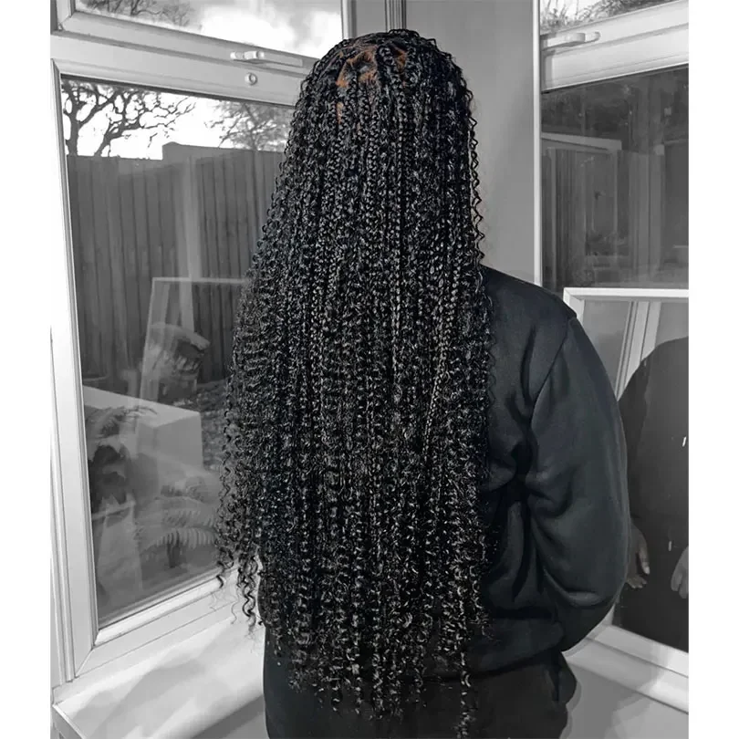 Mongolian Afro Curly Human Hair Bulk For Braiding No Weft Remy Human Hair Bulk 1/2/3 Bundles_voghion.com