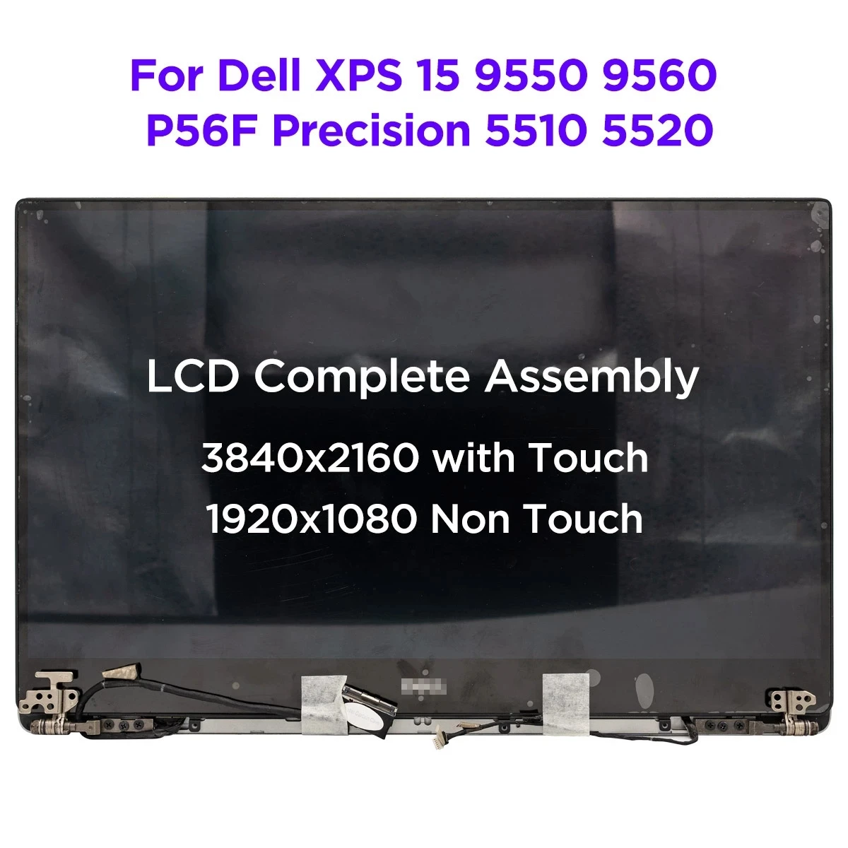 New 15.6 inch LCD Touch Screen Complete Assembly For Dell XPS 15 9550 9560  P56F Precision 5510 5520 LCD LED Display Replacement| Alibaba.com