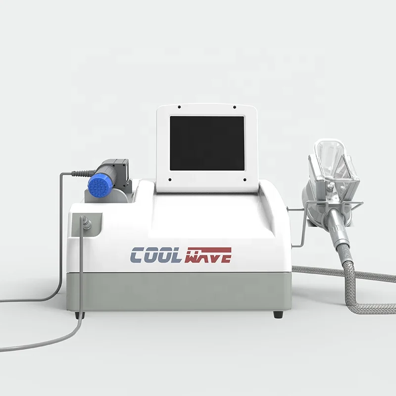Портативная машина 2 в 1 для похудения тела cryo + shockwave