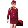 Uniforme da hostess rossa