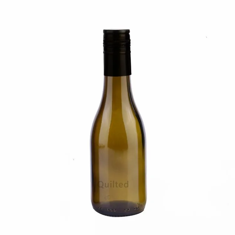 Factory Price 187ml Mini Wine Bottles Wine Glass Bottle Bulk Wine Bottles in Stock High Quality with Screw Cap