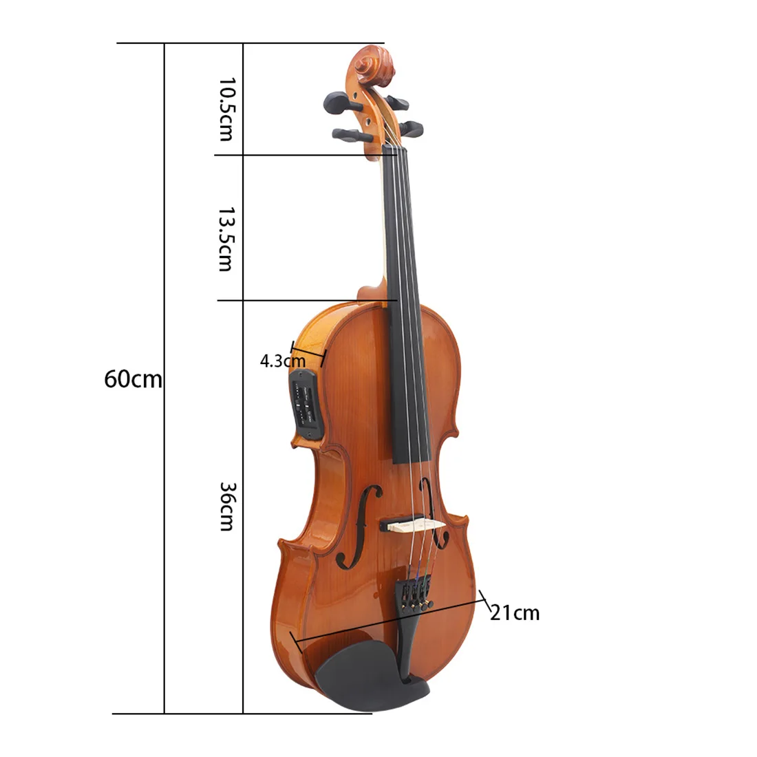Aston Villa Four String Chinese Made Solid Acoustic Violin