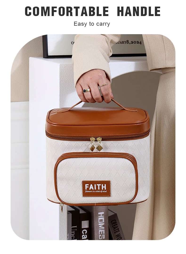 Wholesale Cosmetic Bag Bulk Women Travel Portable Makeup Organizer