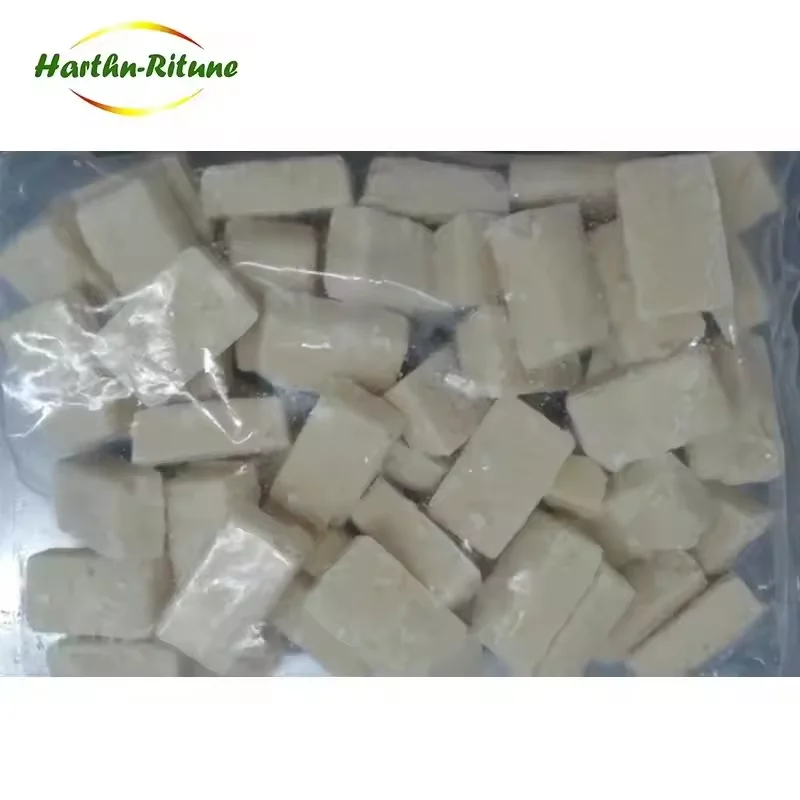 Légumes biologiques surgelés IQF, qualité premium, vente en gros en vrac, y compris des gousses d'ail, des sprouts en dés, épluchés, halal, cubes frais