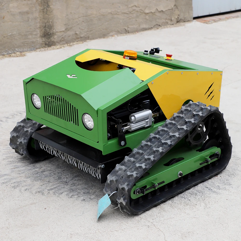 Tosaerba Remote Control Slope Walk Behind Sickle Bar Self Propelled Weed Lawn Mower Machine