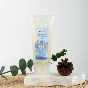 Triple amino acids face skin care deep cleansing gel wash facial clean