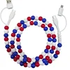 Acrilico rosso blu e bianco
