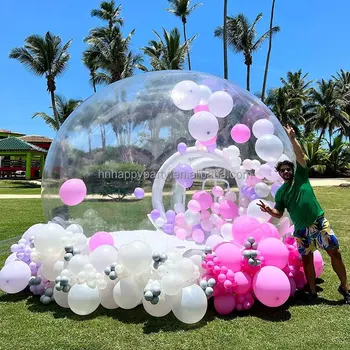 High quality balloon dome clear transparent bubble house inflatable for kids