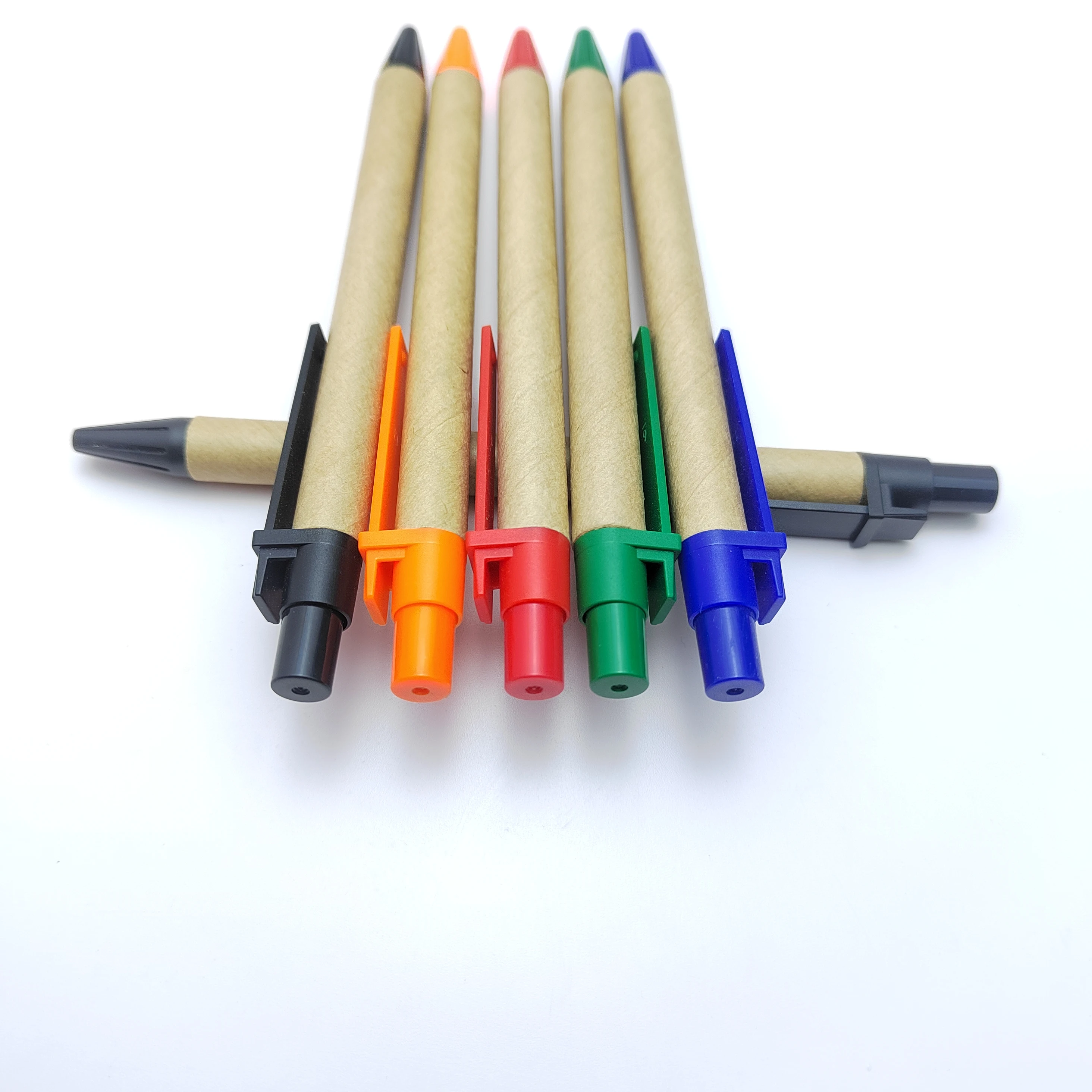 Recycled Bamboo Ballpoint Pen With Stylus Pen 2 In 1 Eco Friendly Wood
