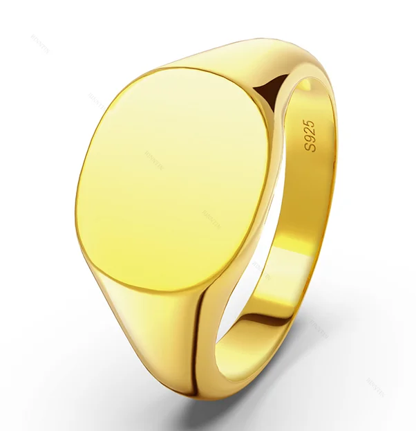 NMR02 925 Sterling Silver Ring for Men - Classic & Durable