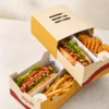 Caja para perros calientes