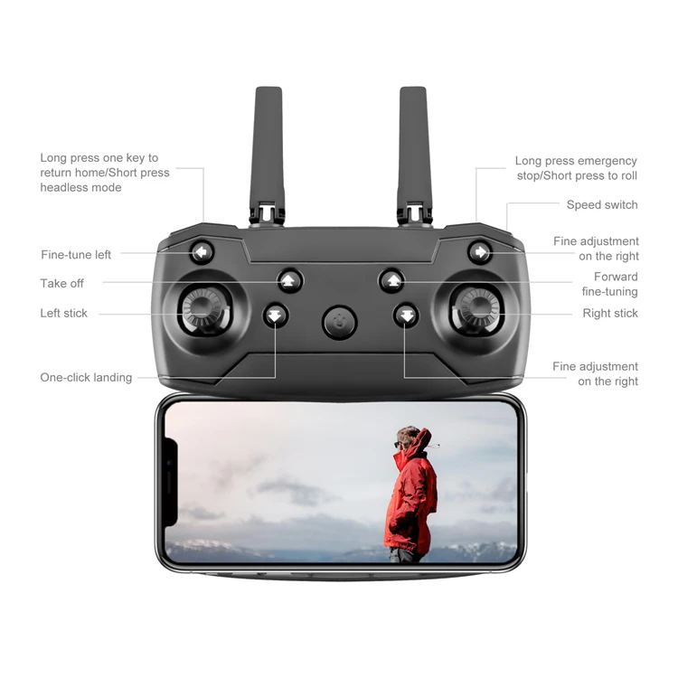 Hot Selling Aircraft 2.4G High Frequency Signal Remote Control Helicopter Toy Uav 2.G Quadcopter With Camera
