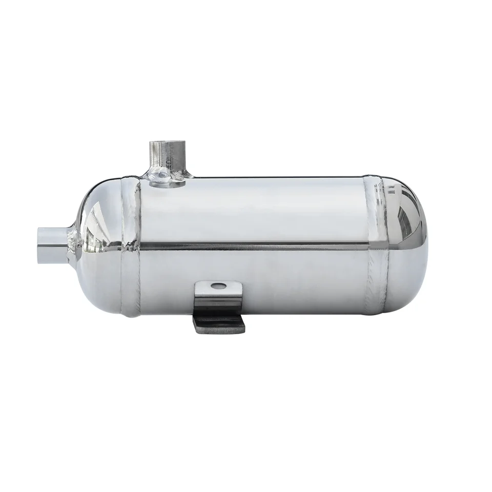0.2L 304 Stainless Steel air receiver Small Horizontal Air Tank Vacuum Buffer Air Storage tank for Beauty Instruments