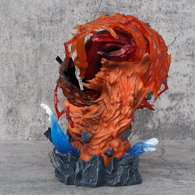 21cm PVC One Pieces GK Lighten Fire Luffy Anime Figure for Collection Decoration Model Toys