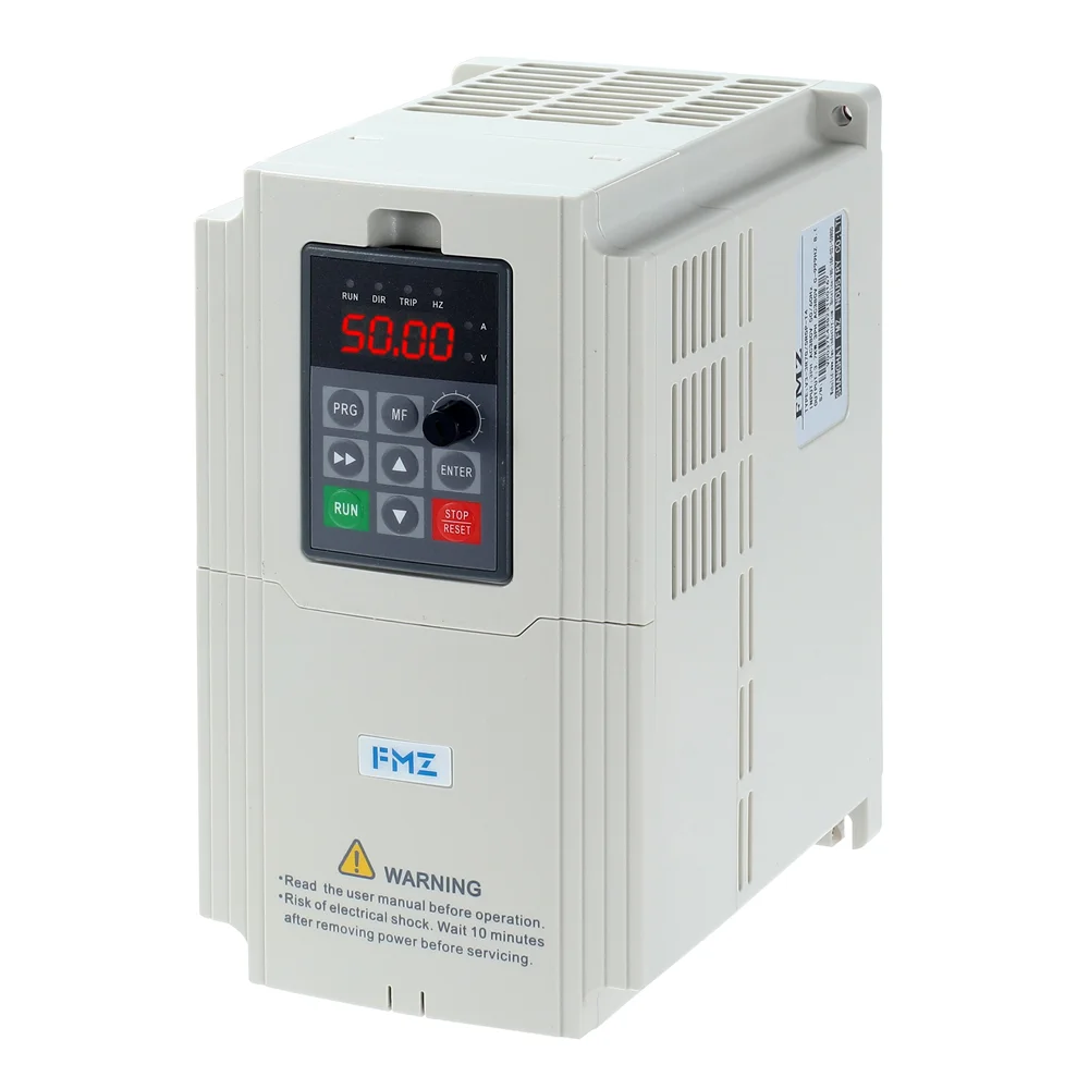 Single Phase To 3 Phase Converter, 220V In To 380V Out, VFD AC Frequency Inverter For 1 5kw 2 2kw 4kw 5 5kw 7 5kw 11kw