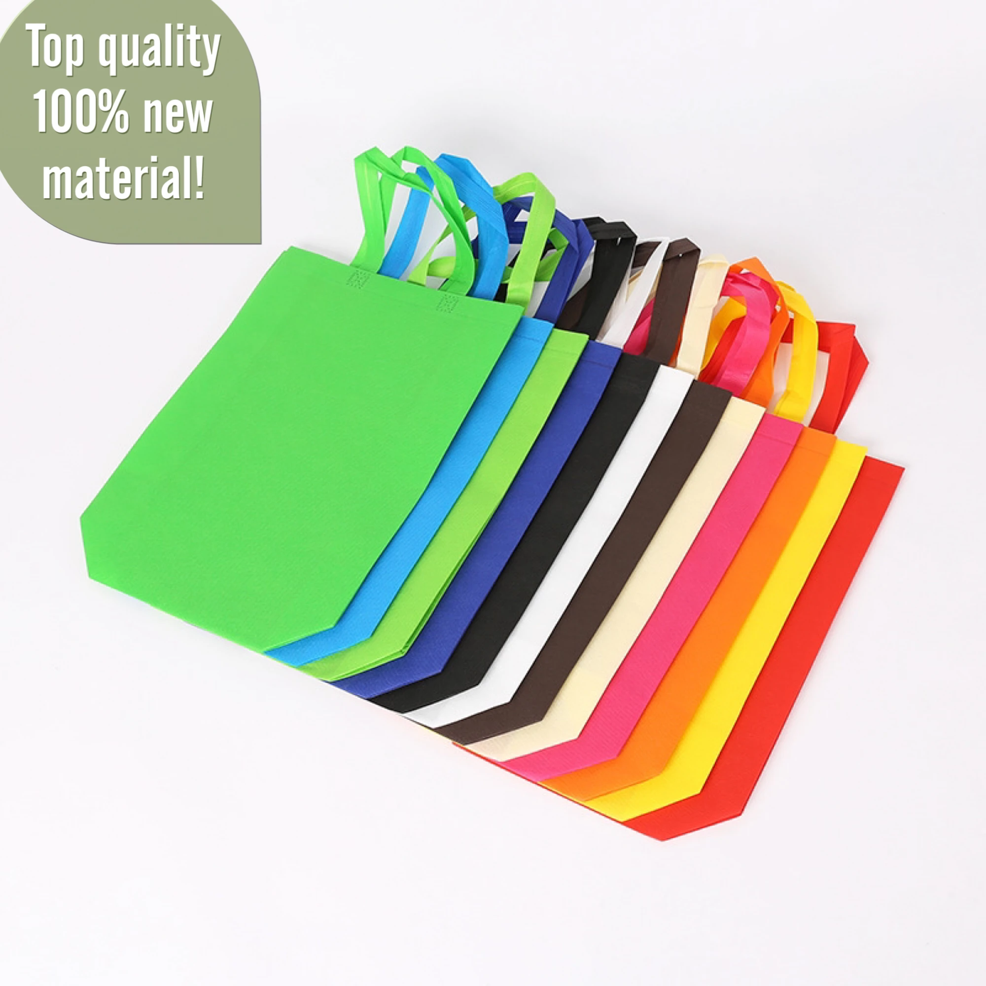 Foldable Non-woven Fabric Shopping Tote Bag pp Laminated Nonwoven Non Woven Fabric Carry Gift Shopping Tote Bag with logo details