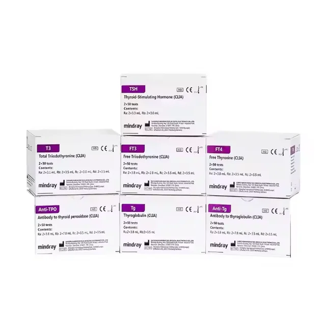 Mindray Chemiluminescence Reagent Test Menu/Testing Item/Reagent Kit for Closed System