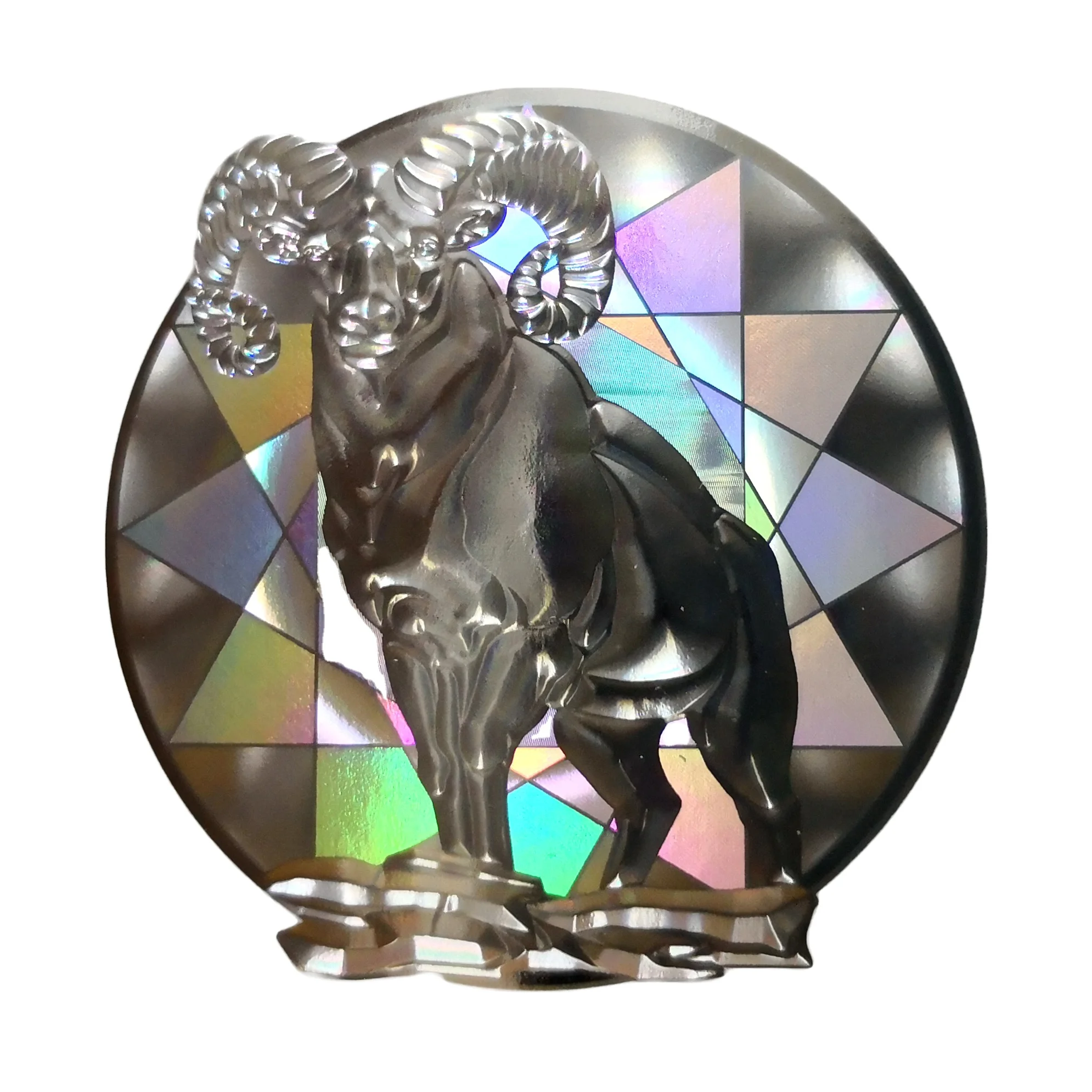 Custom Authenticity Holographic Security Rainbow 3d Hologram Sticker Label Vinyl Pet Labels Die Cut Sheet for Carton Network