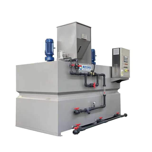 Powder Chlorine Automatic Dry Flocculant Polymer Pam Chemical Dosing System Auto Doser
