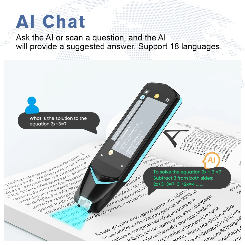NEWYES 翻訳機 AS1505 NEWYES Hot Selling AS1505 Touch Screen 112 Language Voice AI