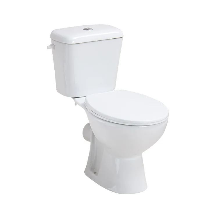 Europe Classic Two Piece Toilet Bowl Cheapest Dual Flush Gravity Bathroom Toilet WC