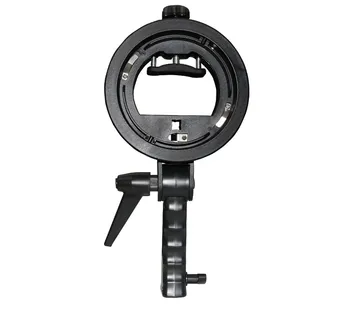 Kaliou E051 S-type Bracket Chuck Convenient Flash Bracket Hand-held Chuck Baorongkou Umbrella Hole Multi-purpose