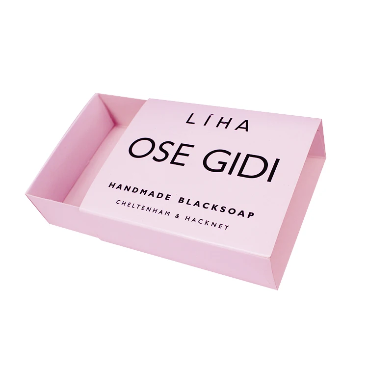 Zhuoyida Sliding Drawer Box HandmadeSoap Foldable Paper Packaging Boxes with Sleeve for Sale