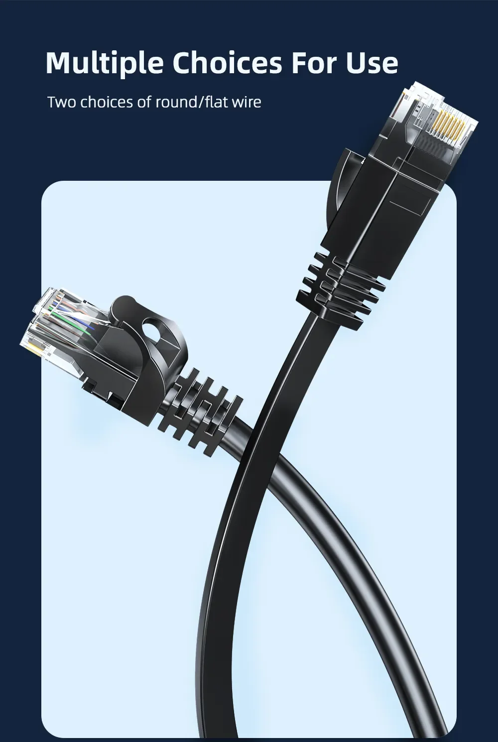 Essager Cable Cat6 Lan Cable 10m Utp Cat 6 Rj 45 Splitter
