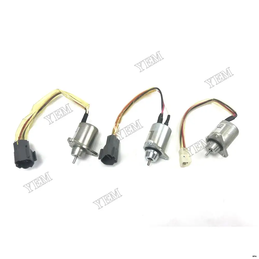 Parts Whole Sale for Yanmar 3TNV80 3TNV80T Shutdown Solenoid 119C00-61900 Engine Parts Solenoid Valve