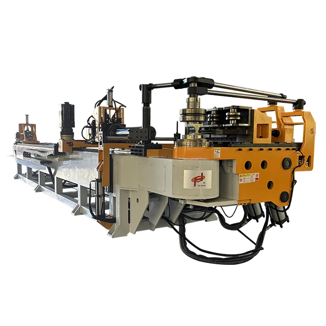 Automatic CNC 5 6 7 8 Inch Large Diameter Induction Exhaust Hydraulic Bender SS Pipe Bending Machine for Shipbuilding Industry