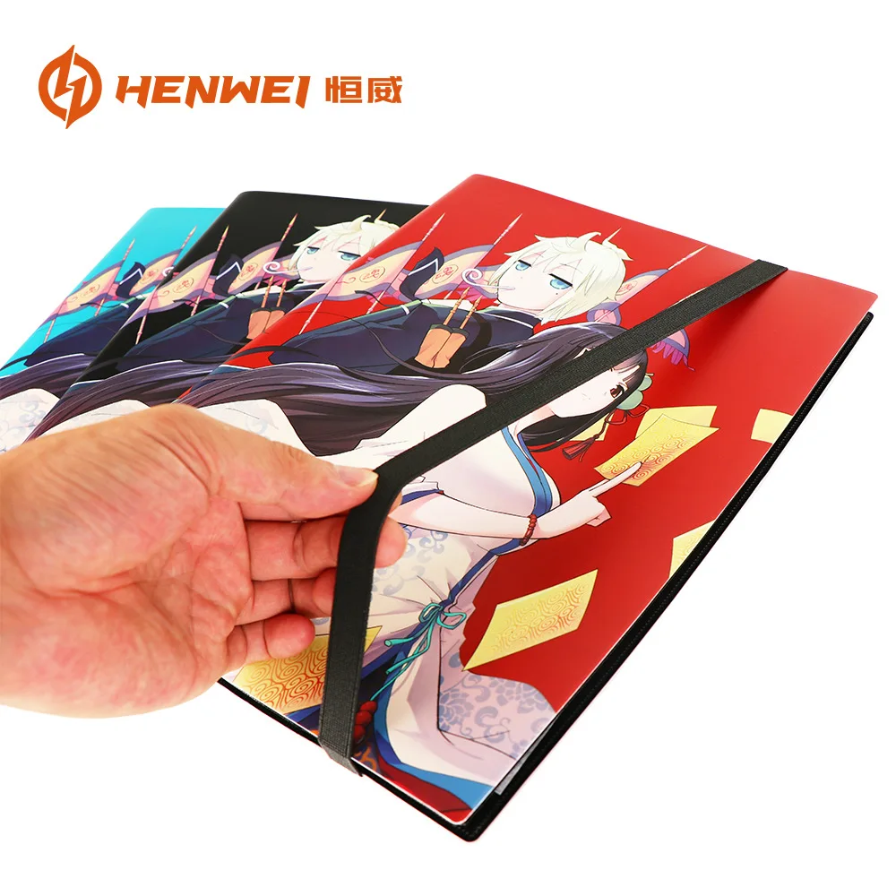 Waterproof 360 Card Binder with 9 Pockets Heart Photo Custom Trading  Trading Card Binders Made of Durable Leather Cover| Alibaba.com