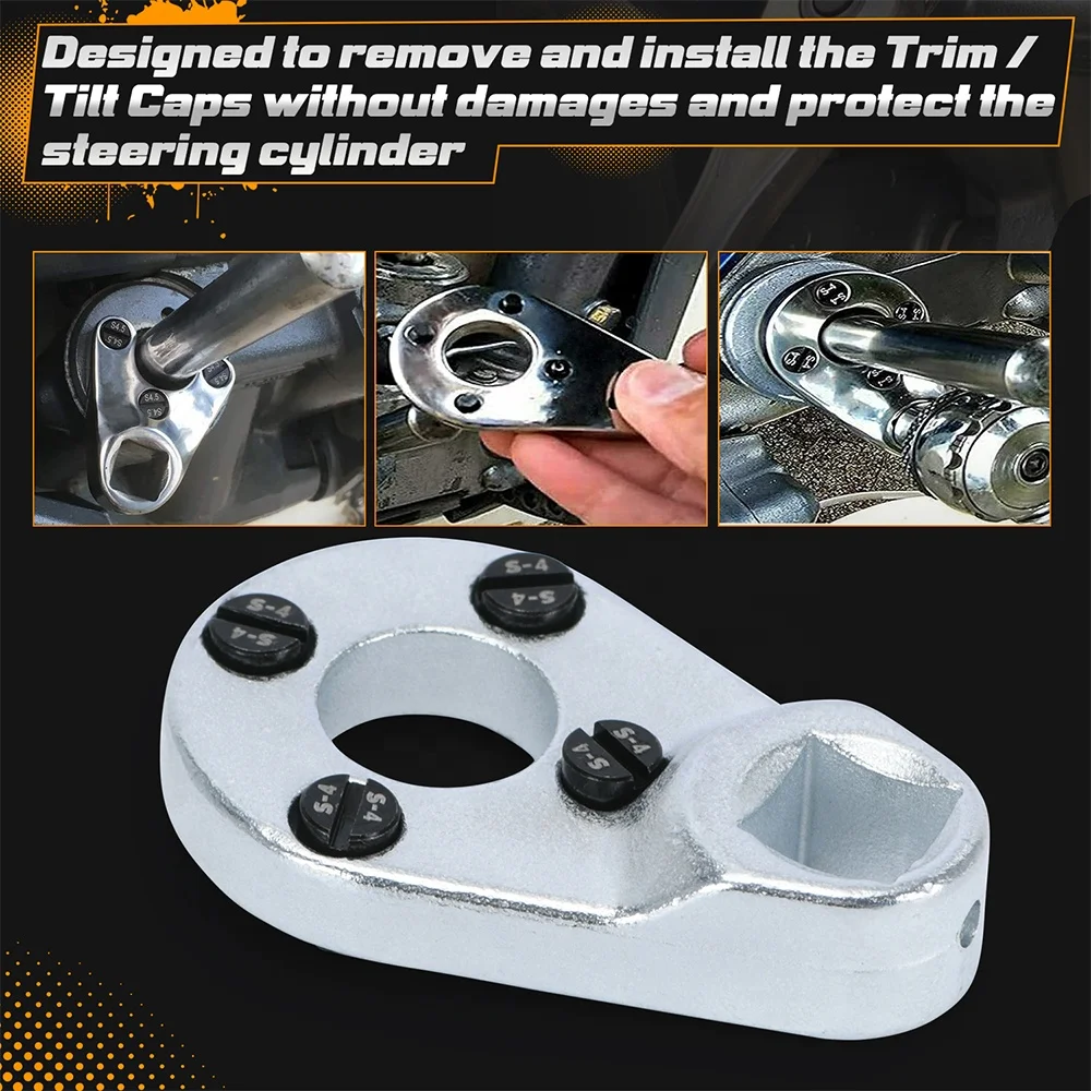 Outboard Trim/Tilt Pin Wrench Set MT0004, MT0006, MT0009 - Compatible With Yamaha, Suzuki, Johnson, Evinrude Motors