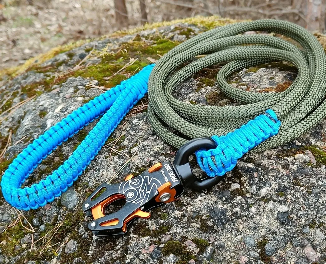 2023 Heavy Duty Climbing Rope Paracord Braided Handle Large Long Dog