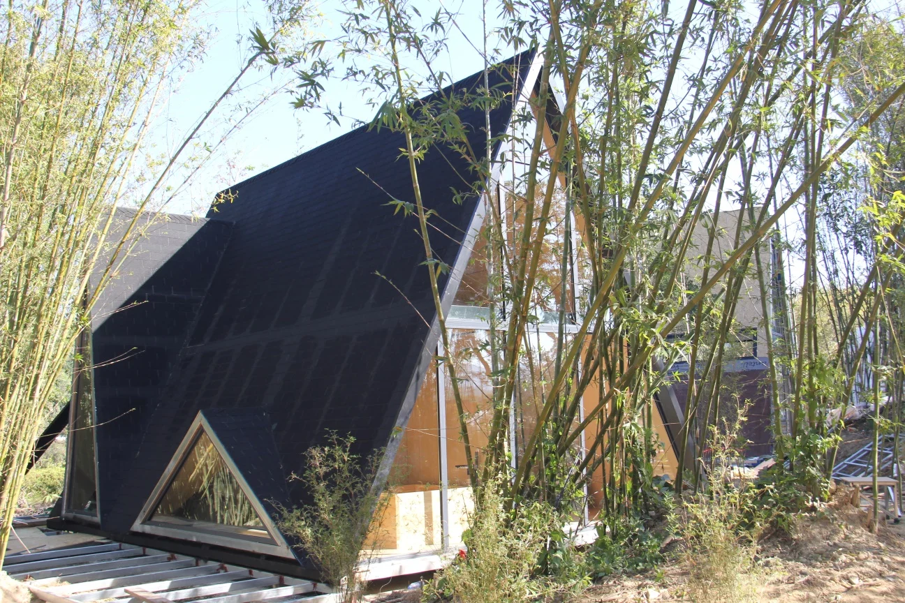 에어 비앤비 중국 조립식 하우스 카사 조립식 모듈러 A 프레임 하우스 키트 오두막 작은 주택 메종 컨텐더 조립식 주택