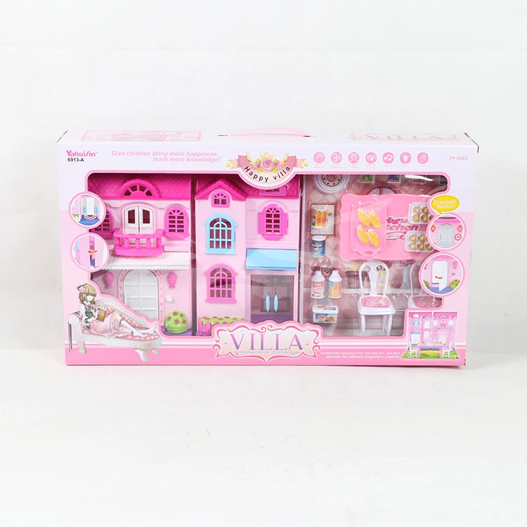 2022 новый дом мечты для девочек ролевые игры модные куклы игрушки пластиковая вилла кукла набор