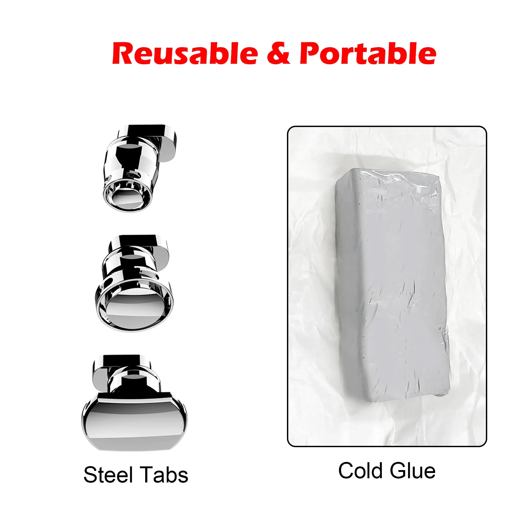 WOYO PDR100 Slide Hammer Dent Puller & Tab Set  Paintless Dent Repair Tools for Auto/Motor Car Dent Repair Kit Cold Glue Tab Kit