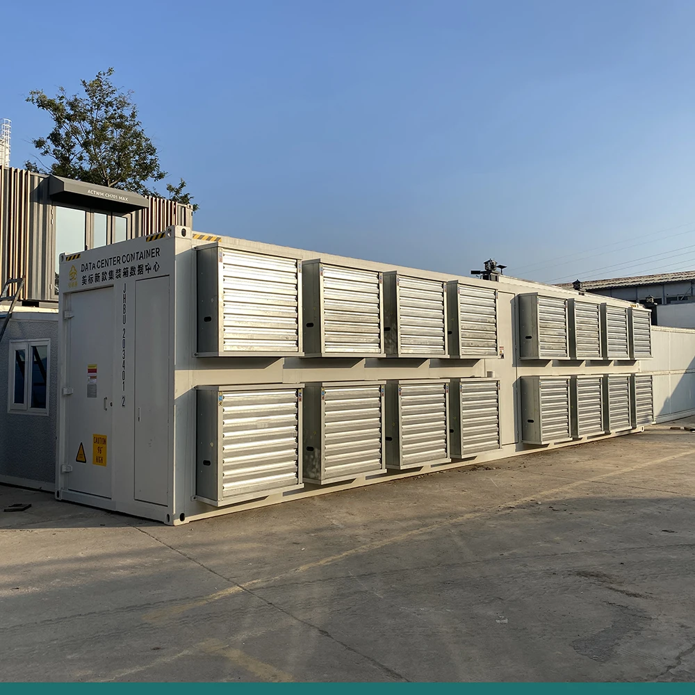 ACT Containerized Prefabricated Mining Hosting Csc 40ft Modular GDPR  Compliant Data Center Container for S19 S21 Crypto Mining Container