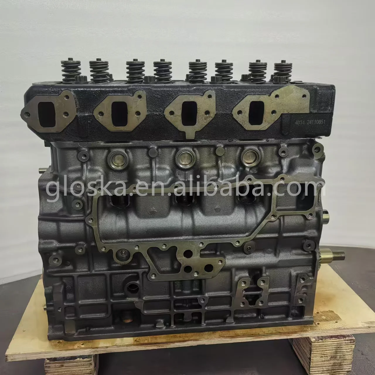 4D34 Auto Parts Engine Diesel Engine Long Block Cylinder Block for MITSUBISHI MONTERO 4D34T